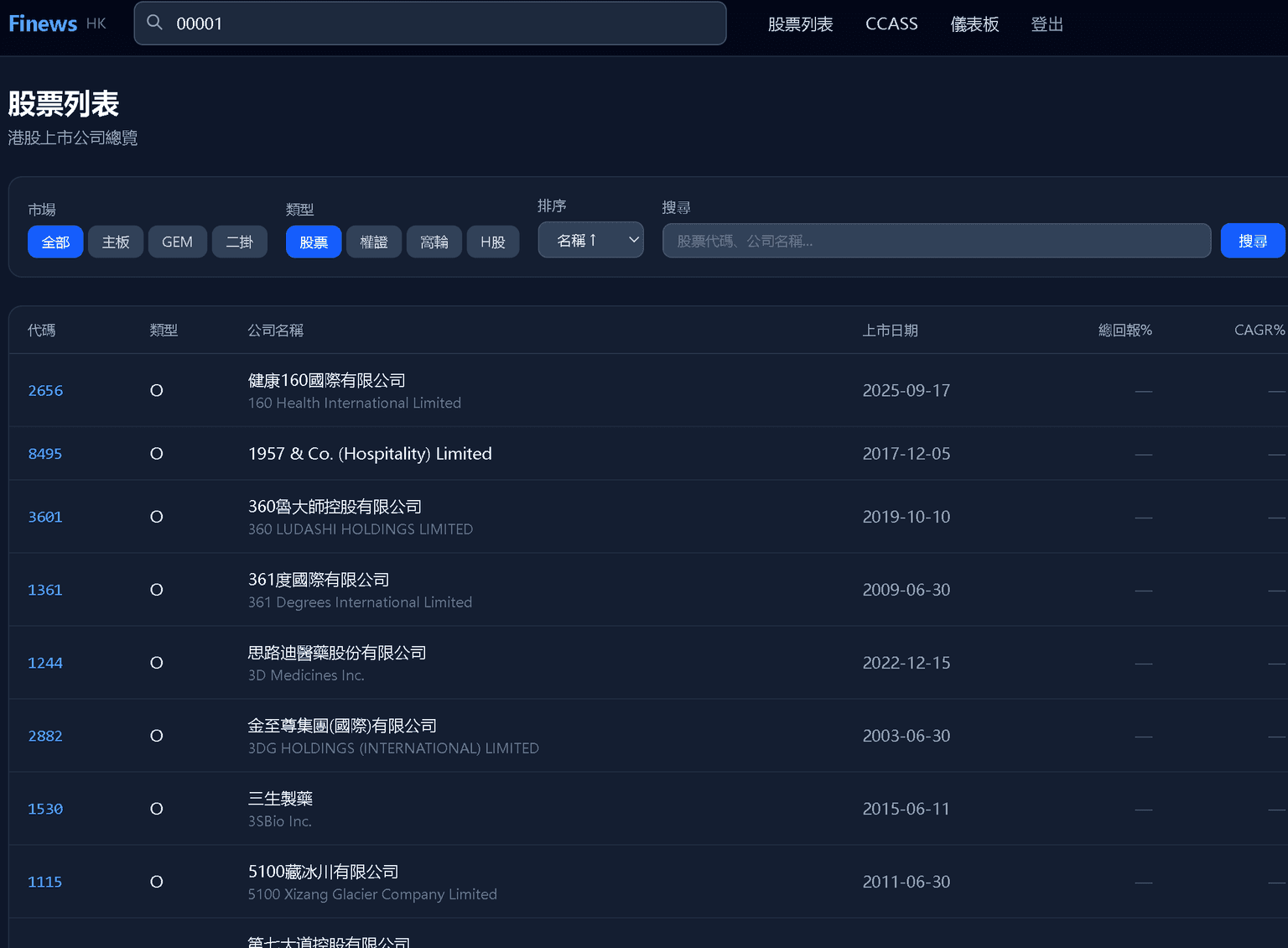 Finews — Screenshot 3