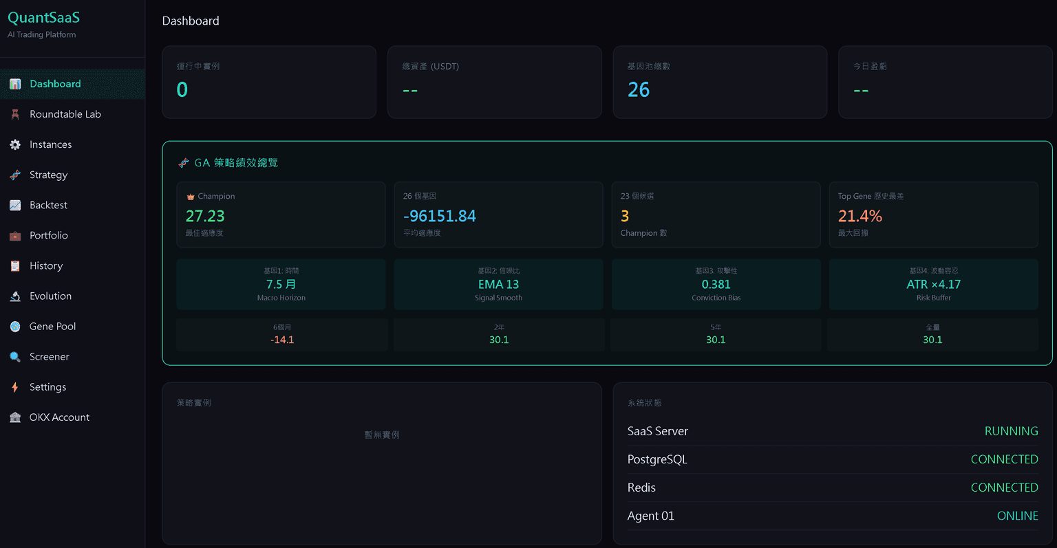 QuantSaaS — Screenshot 2